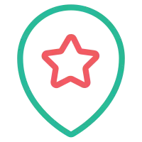 star pin icon