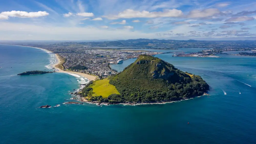 View of Mount Maunganui