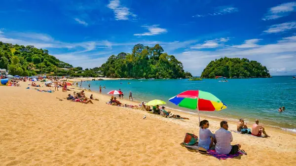 Kaiteriteri Beach in New Zealand