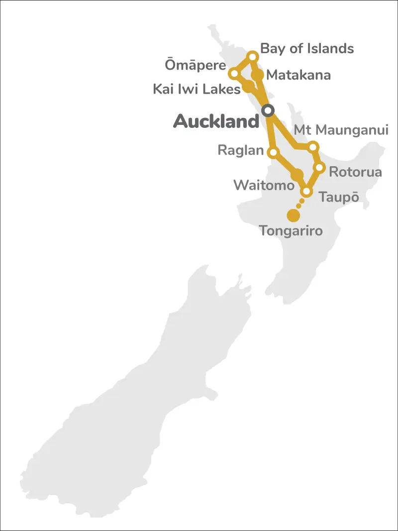 Ultimate North Island Map
