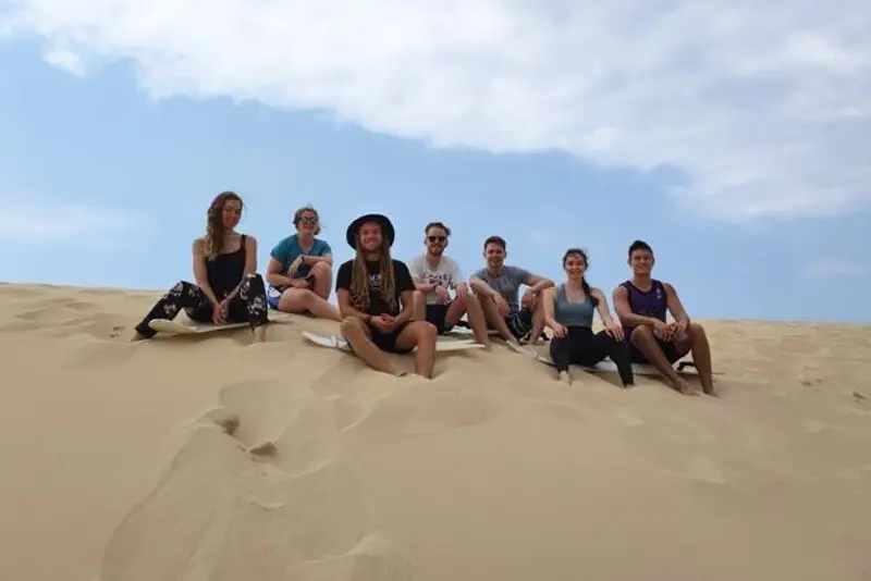 Sand-boarding in Australia