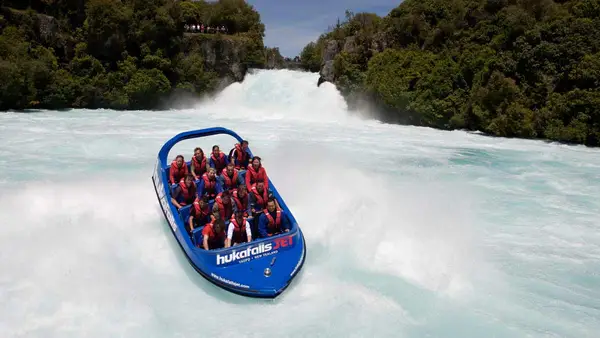 Huka Falls Jet boat ride