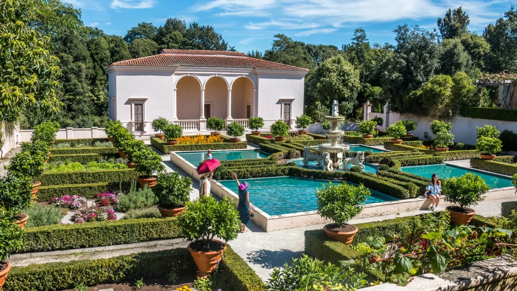 Hamilton Gardens in New Zealand