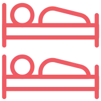 Twin beds icon