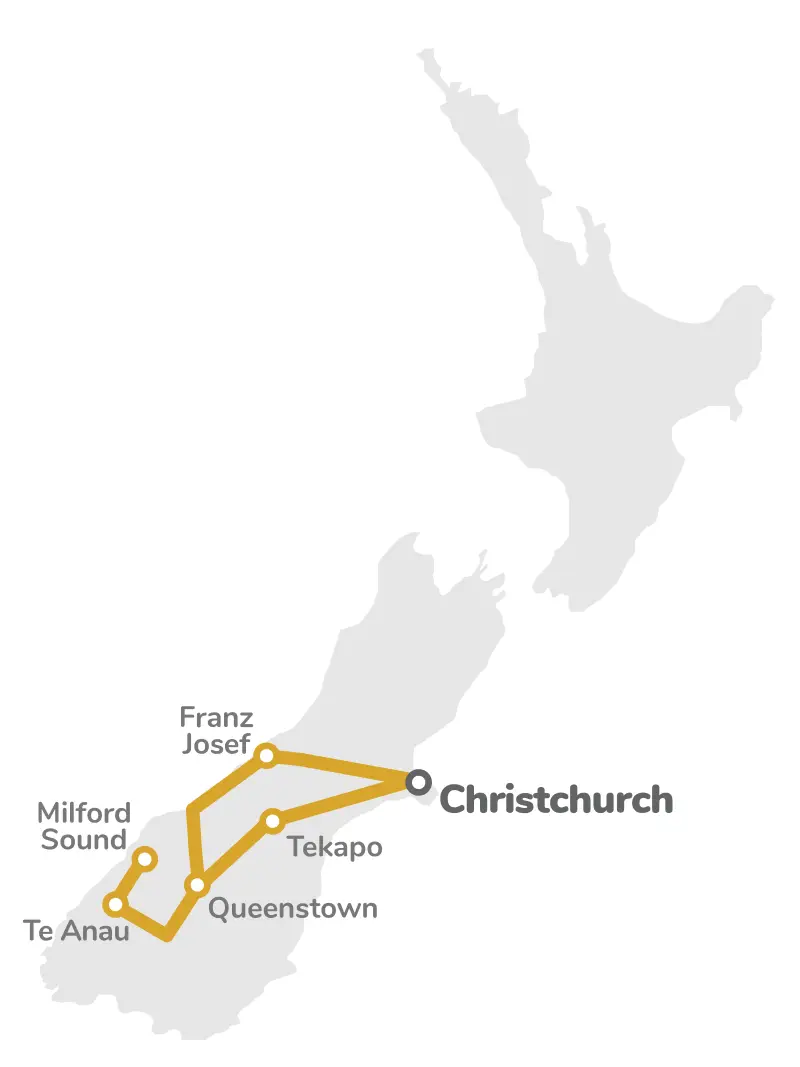 South Island Escape Map