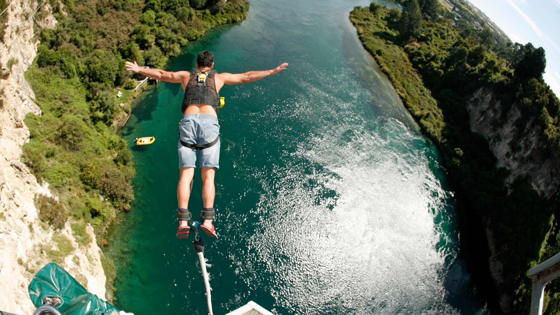 Bungy новая Зеландия