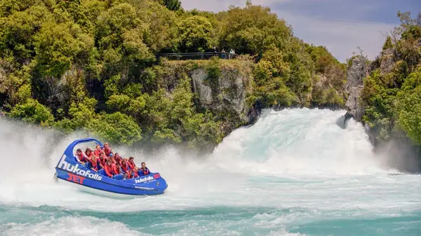 Huka Falls Jetboat in New Zealand