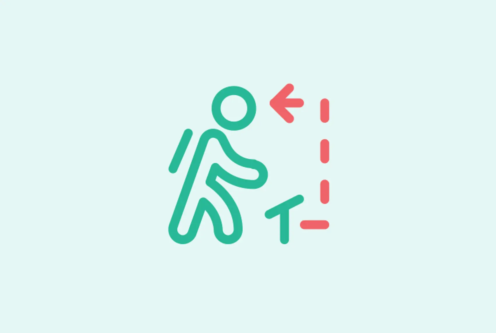 hiking icon