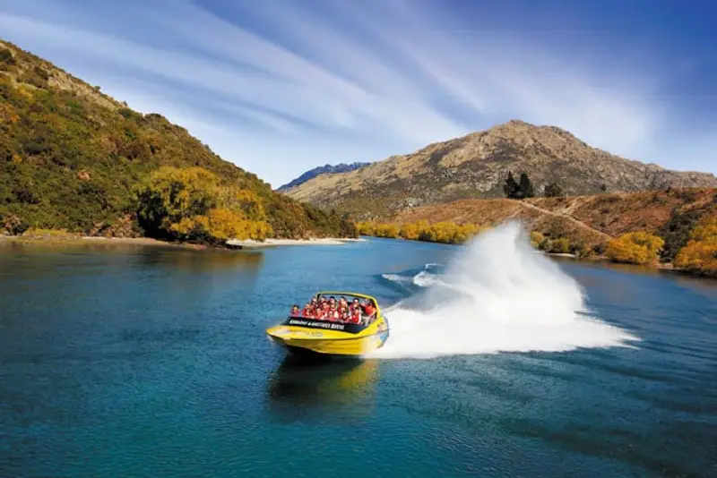 Image of jetboat on the Kawarau River