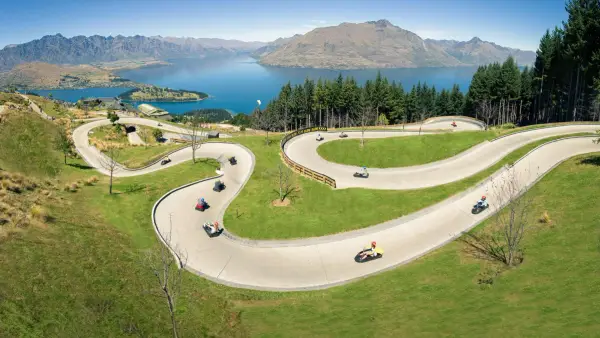 Queenstown luge track