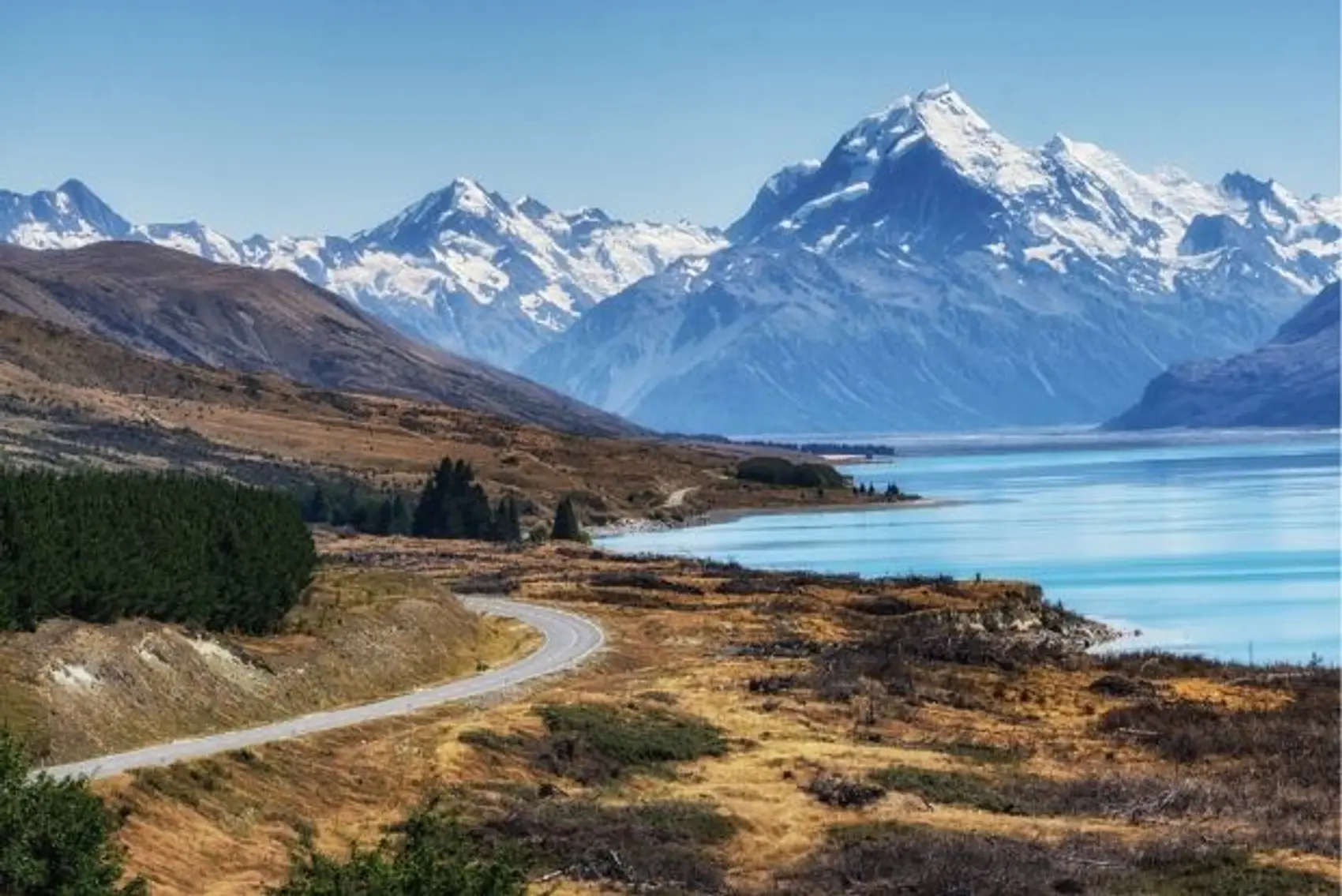 Mount Cook in New Zealand