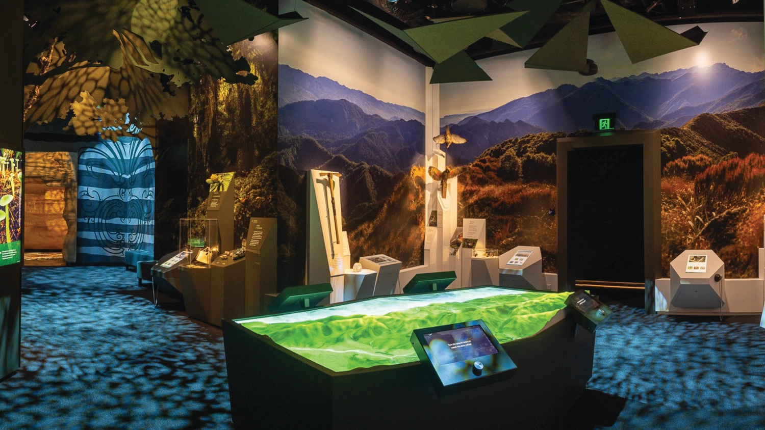 Interior of the Paparoa Experience
