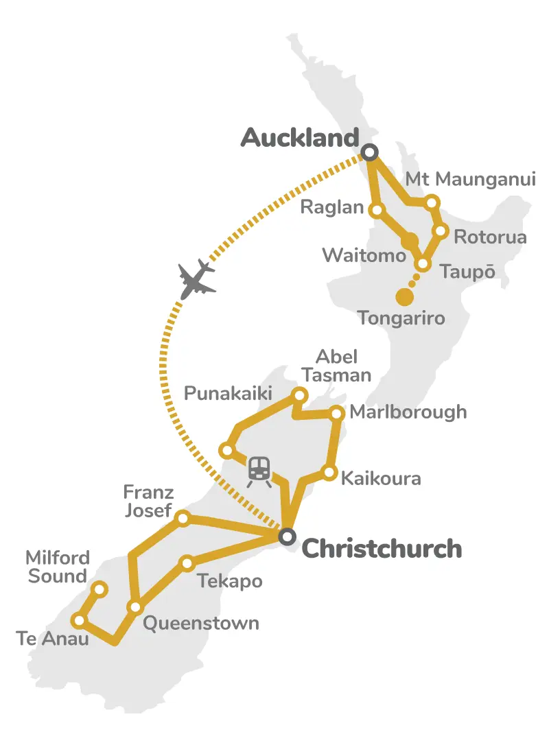 NZ Odyssey Map