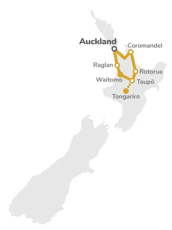 North Island Escape Map