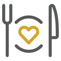 Dinner plate icon