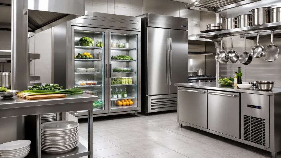 commercial refrigerator selection for restaurant bar and hotel kitchen