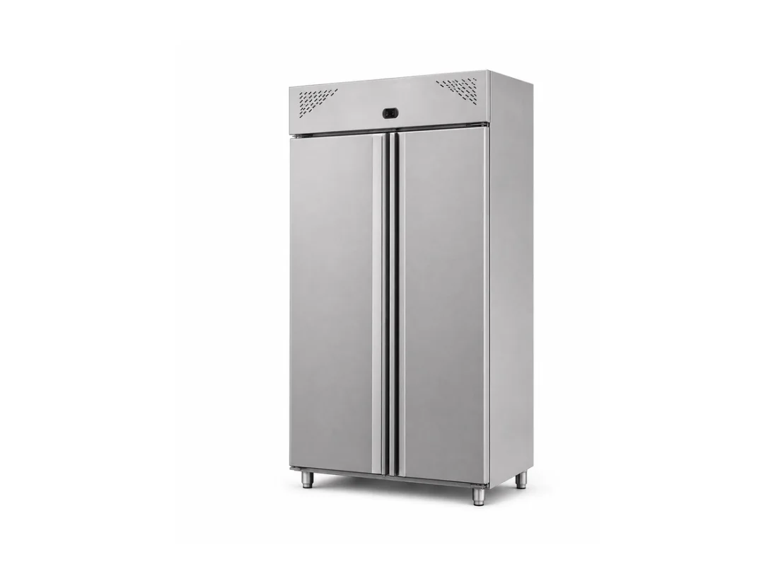 XF1340LDSZ stainless steel double-door upright commercial chiller or freezer
