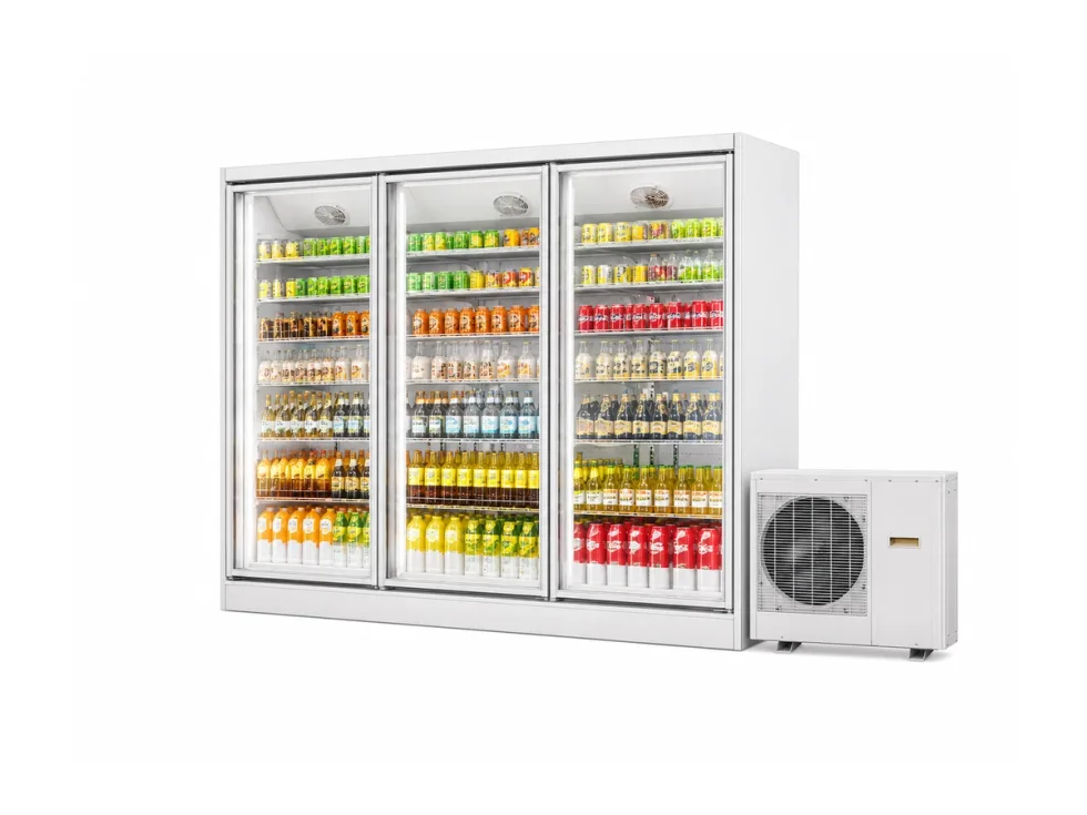XFE-2600 remote condensing display refrigerator for commercial refrigeration buyers