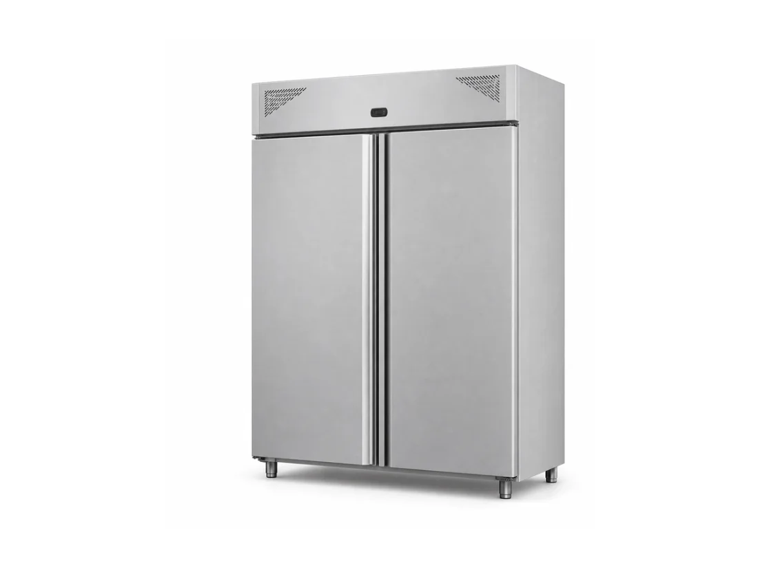 XF1480LDSZ stainless steel double-door upright commercial chiller or freezer