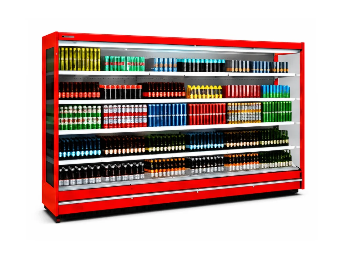 XFFM30FT commercial supermarket multideck display refrigerator