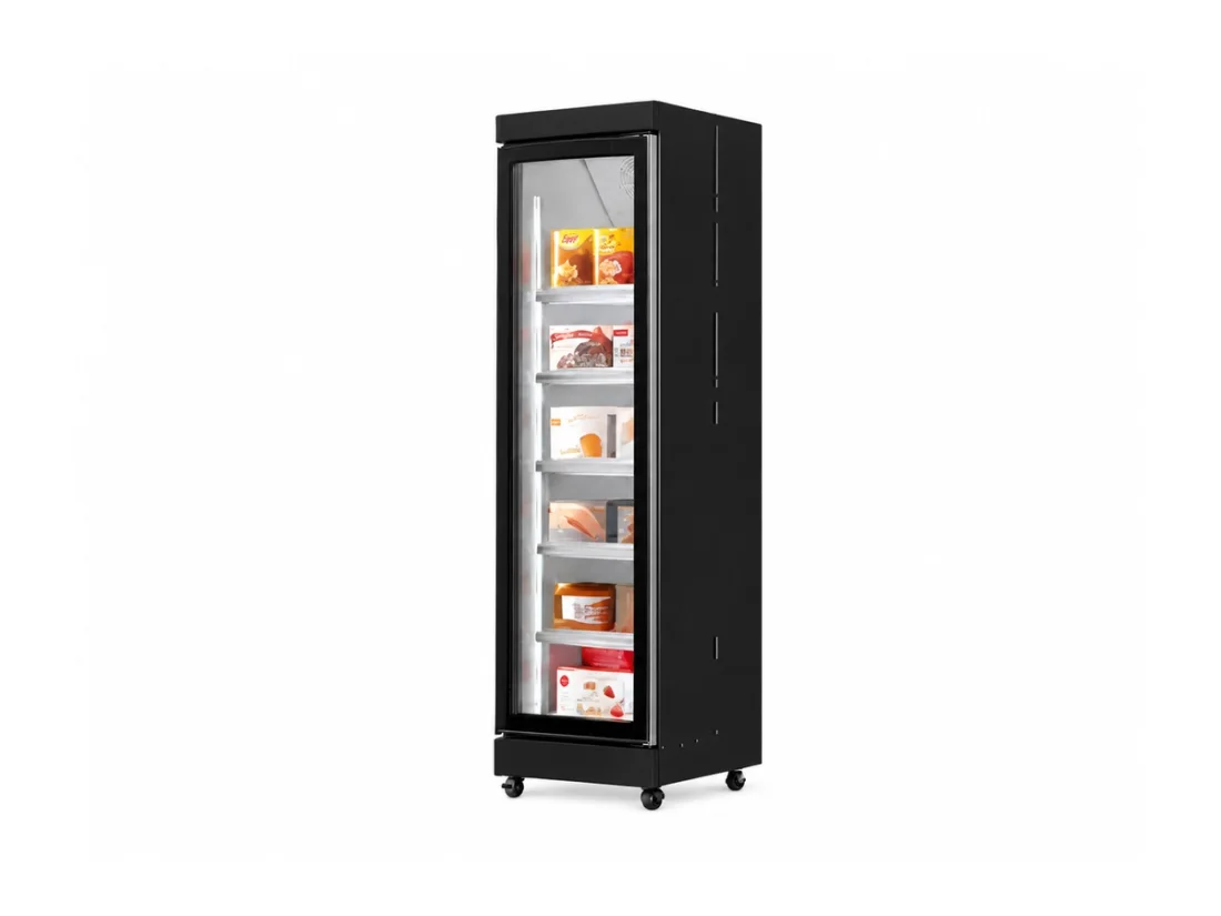 XFE380PJS rear-mounted display freezer for commercial refrigeration buyers
