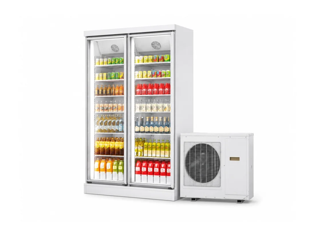 XFE-2000 remote condensing display refrigerator for commercial refrigeration buyers