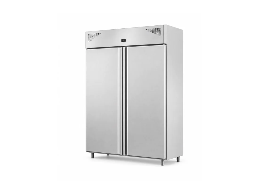 XF1480LCSZ stainless steel double-door upright commercial chiller or freezer