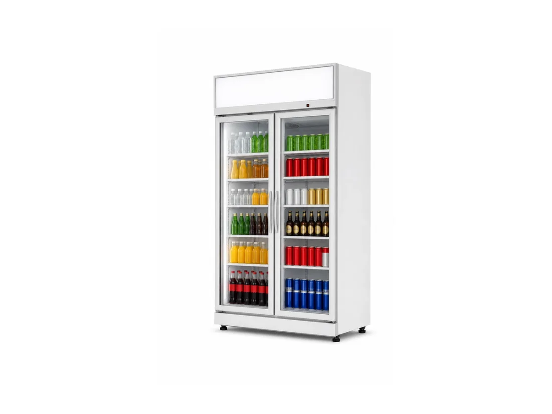 XF1180SG top-mounted glass-door commercial display refrigerator