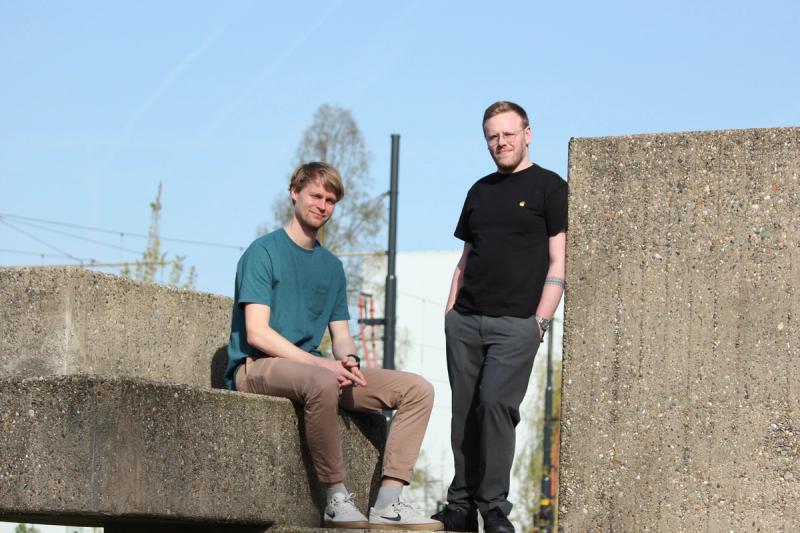 James Kroll & Luc Enthoven, co-Founders of FrostByte