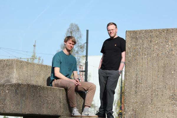 James Kroll & Luc Enthoven, co-Founders of FrostByte