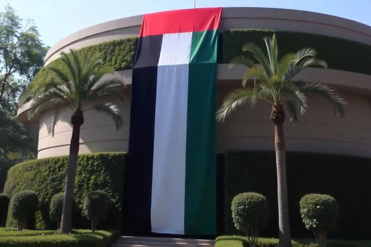 Building Villa Big Flags
