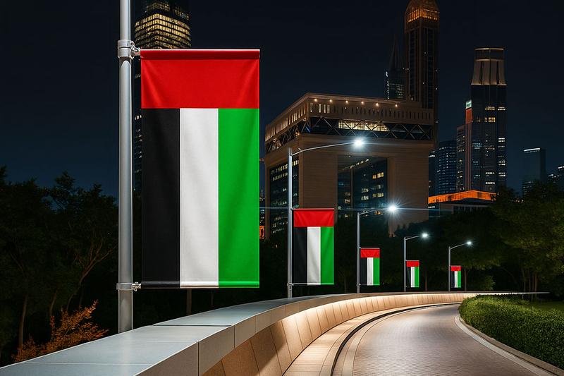 Lamp Post Flags