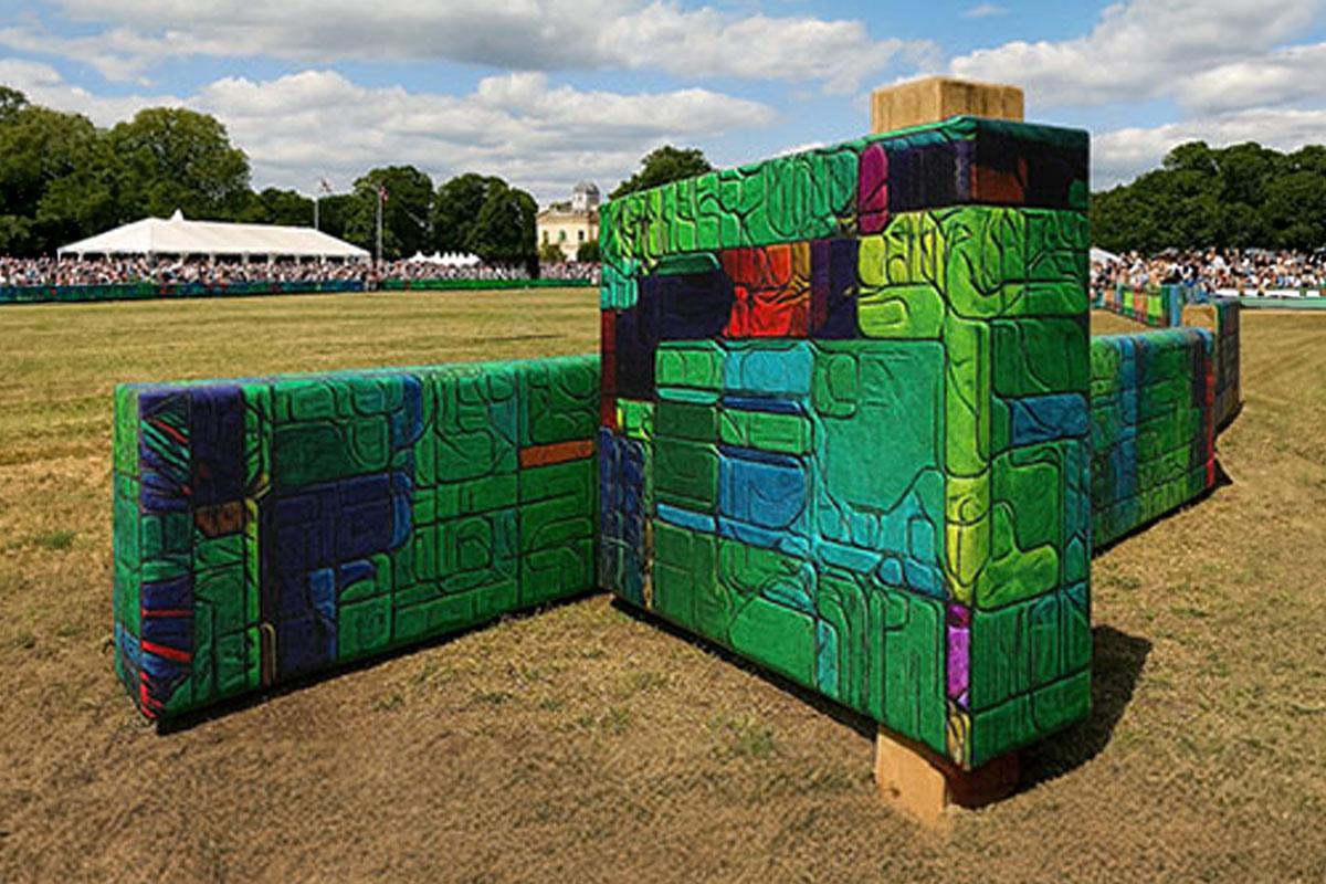 Foam Boundary Fencing