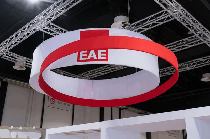 Circular Ceiling Display