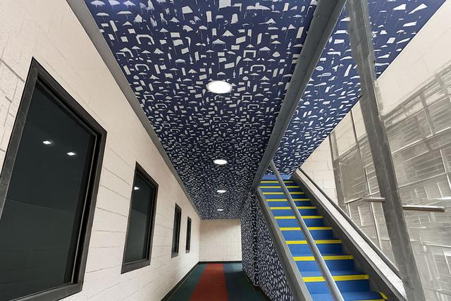 Perforated Ceiling Graphics, image 1