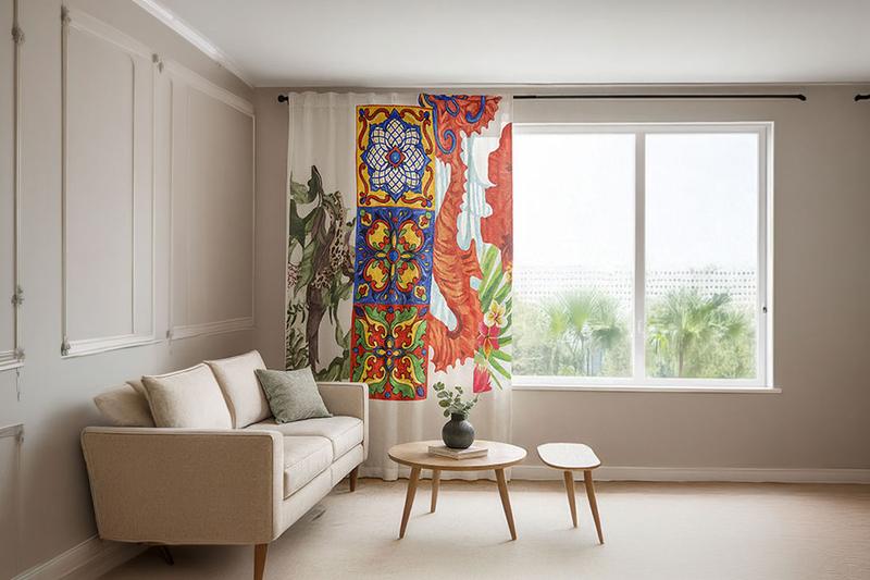 Voile Fabric Curtains