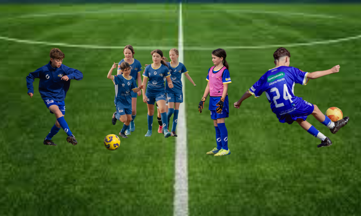 Photo of junior players