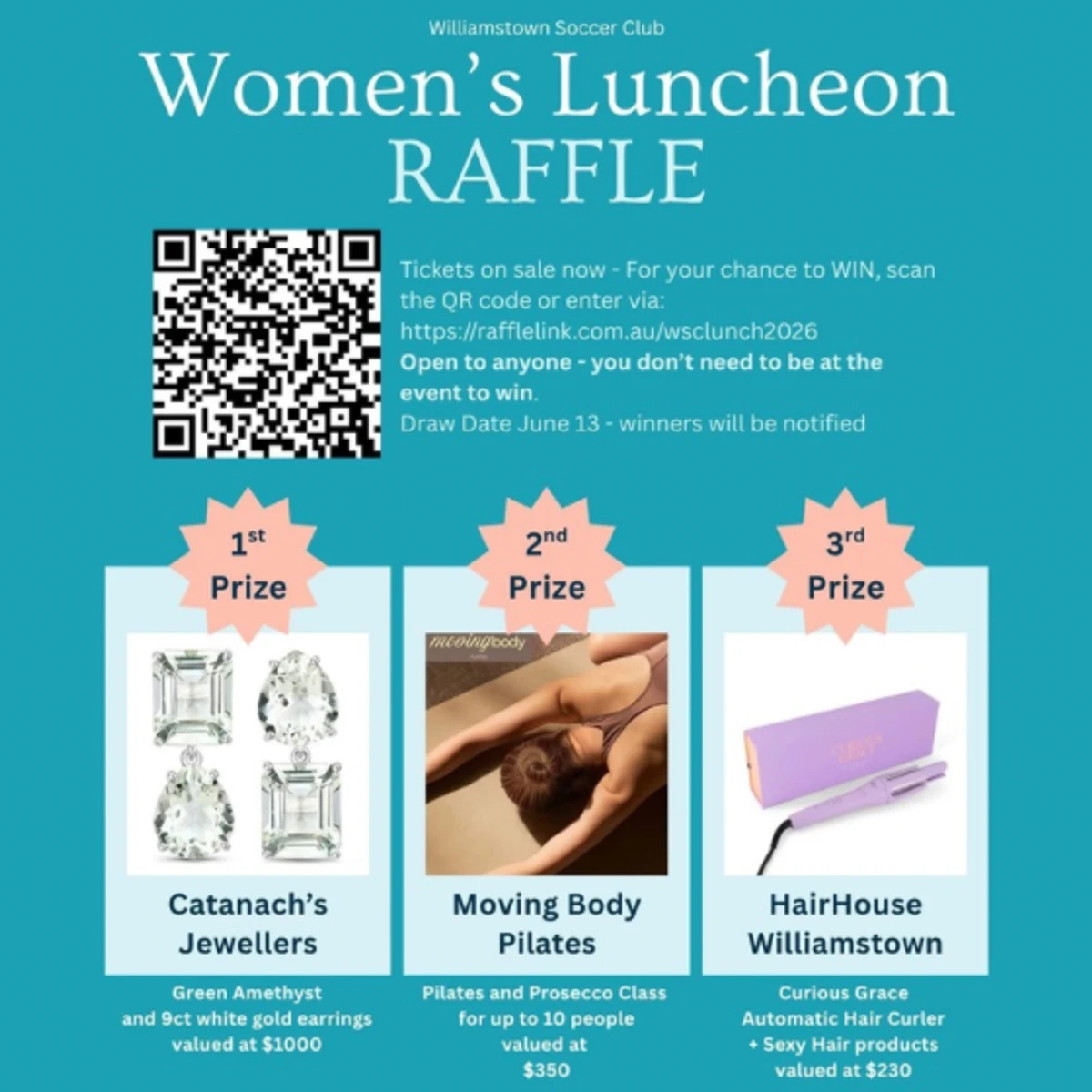 WSC Women's Luncheon Online Raffle