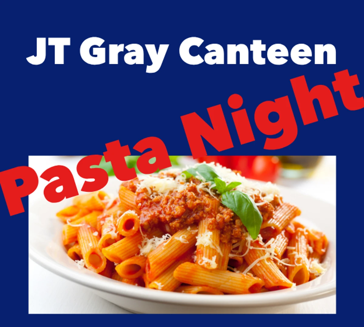 Pasta Night Poster
