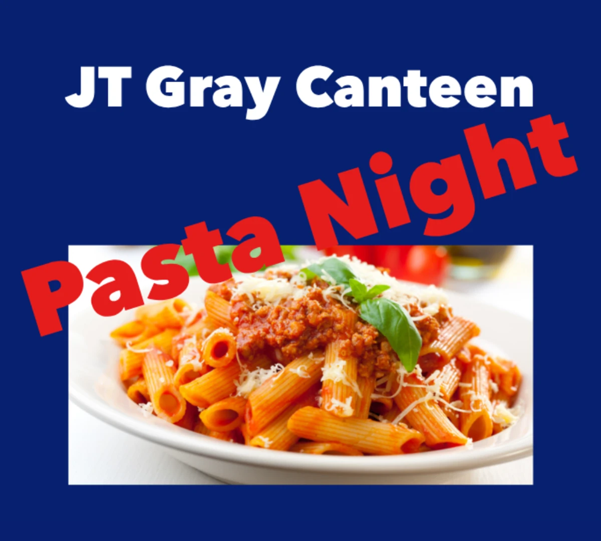 Pasta Night Poster