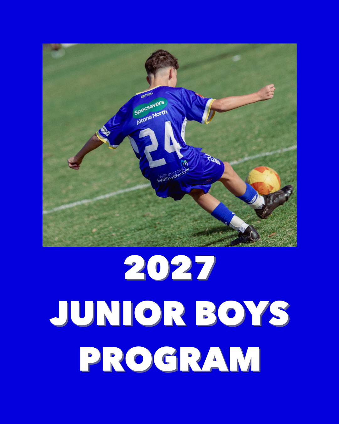 POSTER OF WILLIAMSTOWN SC PLAYER