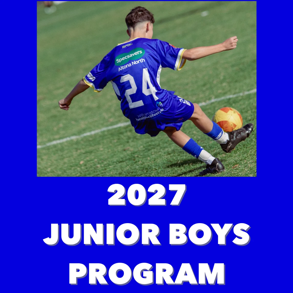 POSTER OF WILLIAMSTOWN SC PLAYER