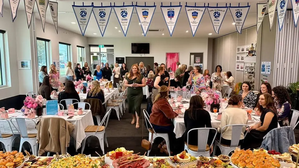 photo of Women's lunch in the WSC club rooms