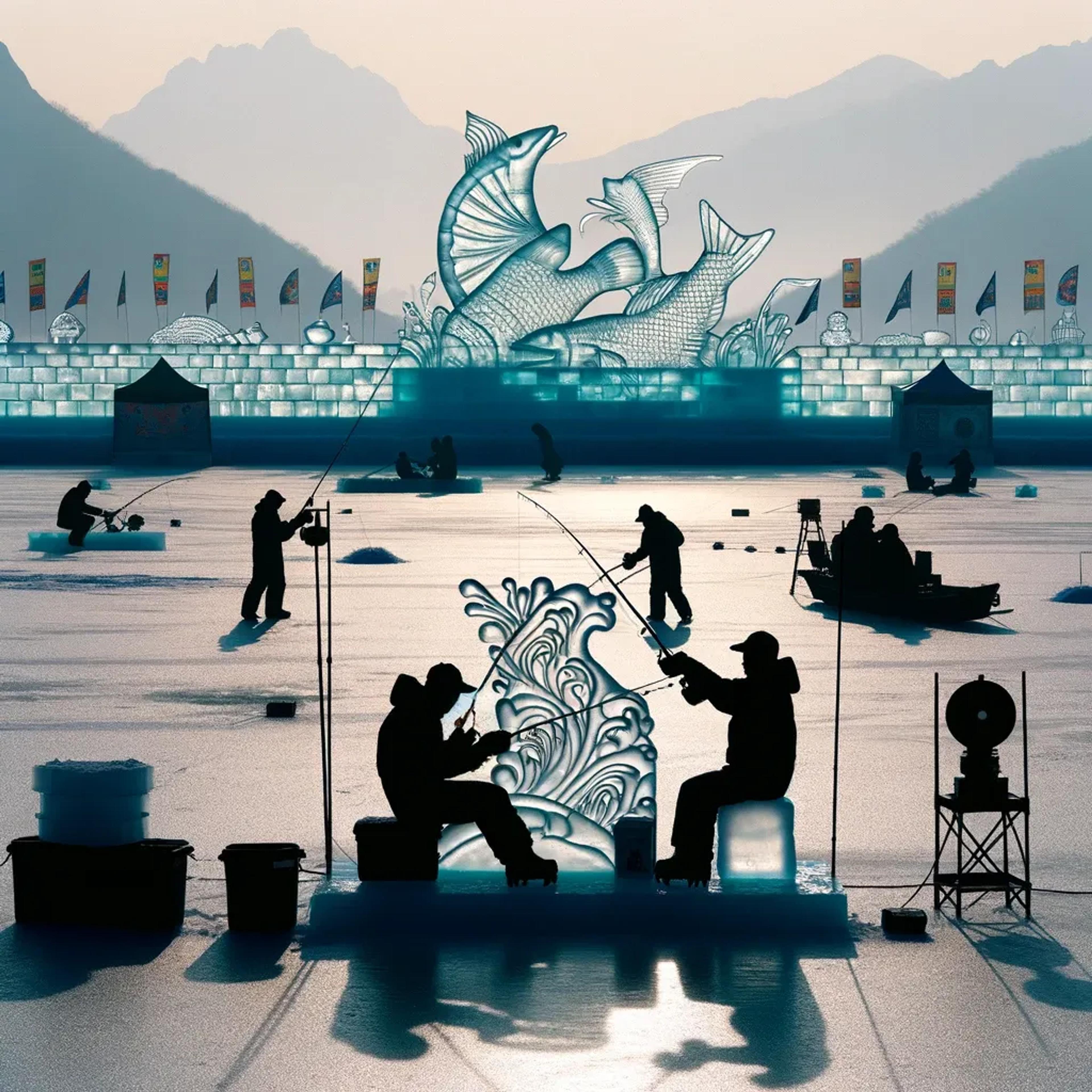 화천 산천어축제 Festival Hwacheon Sancheoneo