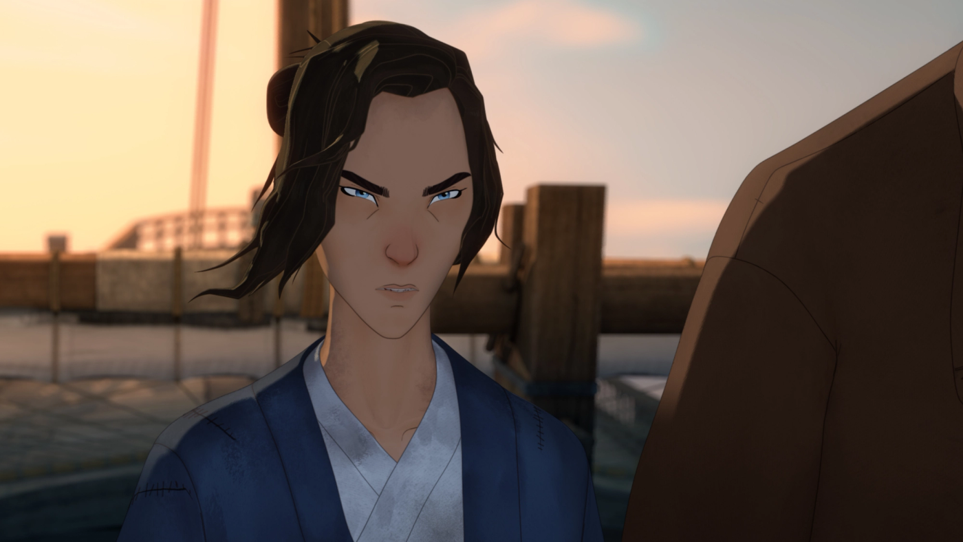 Blue Eye Samurai Season 2 official Netflix artwork featuring Mizu