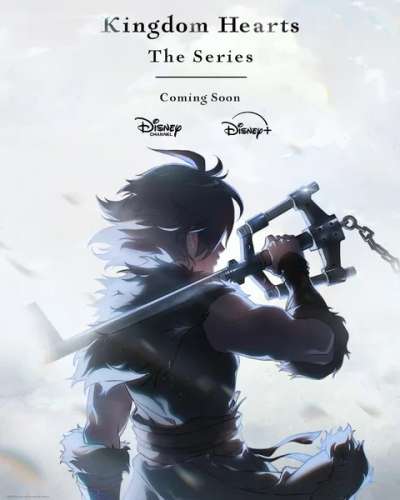 Kingdom Hearts The Series promotional image announcing the animated series for Disney Channel and Disney+