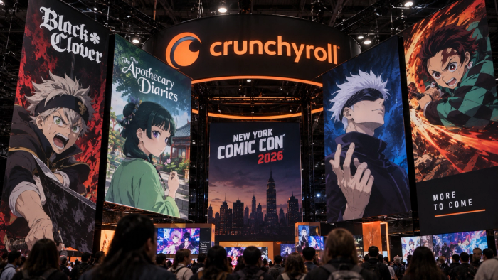 Crunchyroll NYCC 2026 Anime Lineup: Black Clover, Apothecary Diaries and More