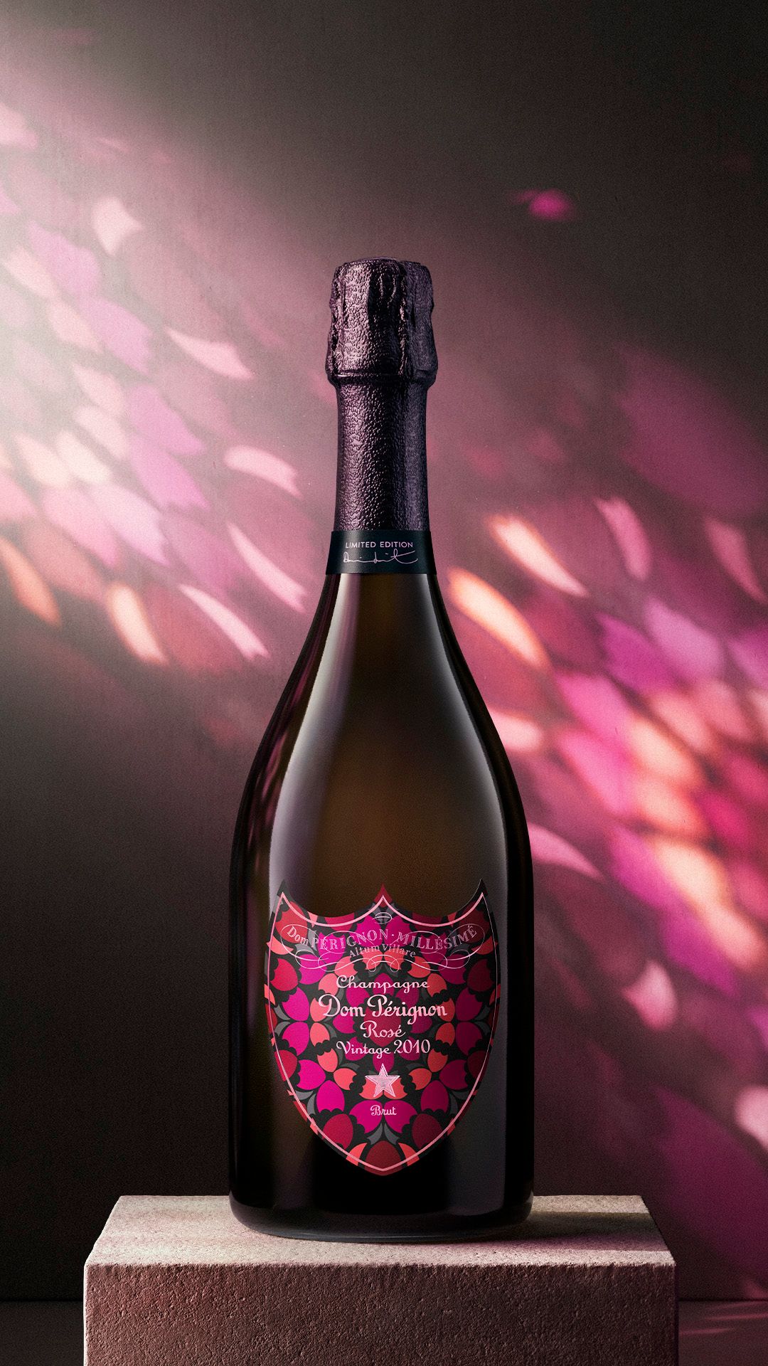 Dom Pérignon x Damien Hirst — Limited Edition Rosé 2010
