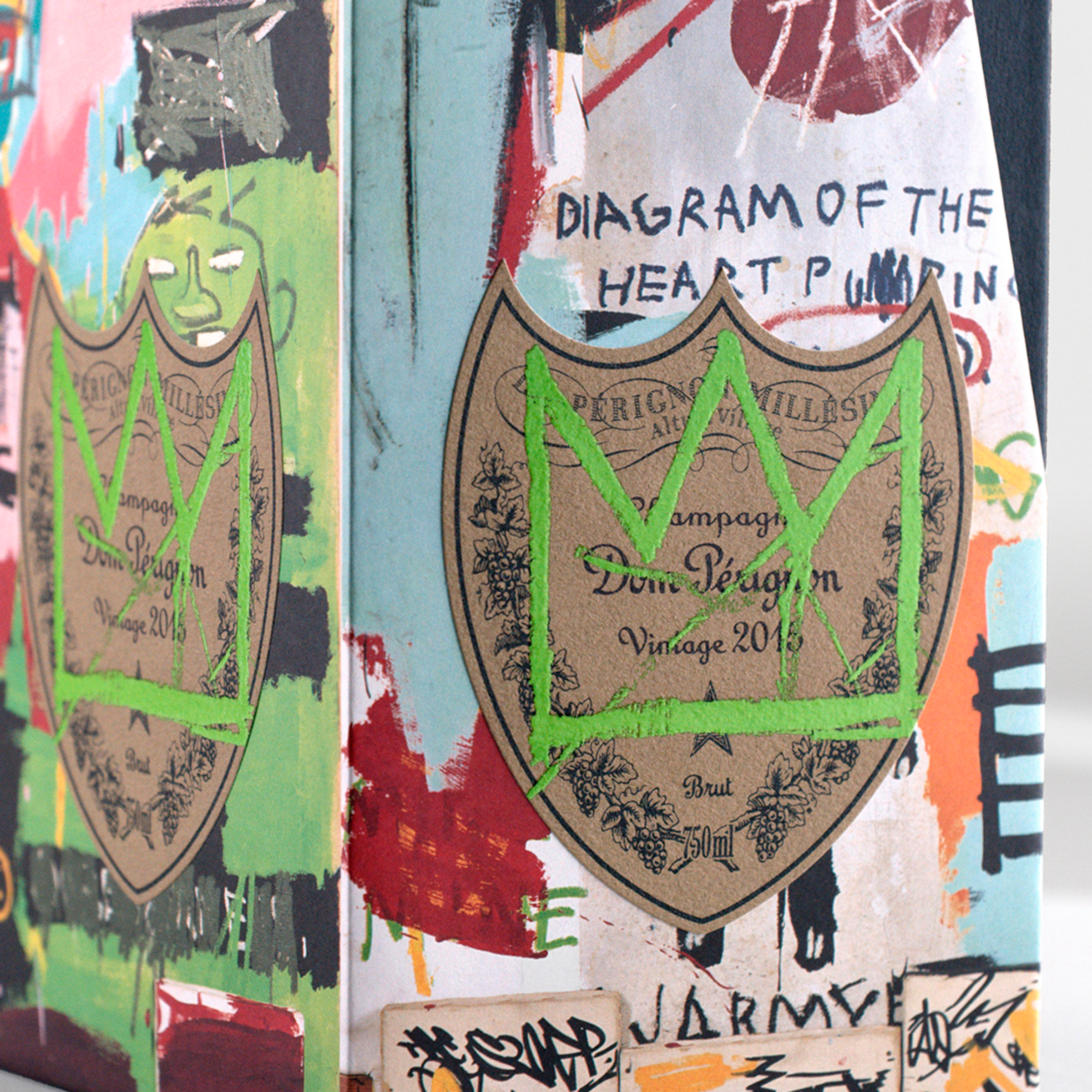 プ*。様 ドン ペリニヨンヴィンテージ2015 トリビュート・トゥ・バスキア75 Dom Pérignon Tribute to Jean-Michel Basquiat Special Edition