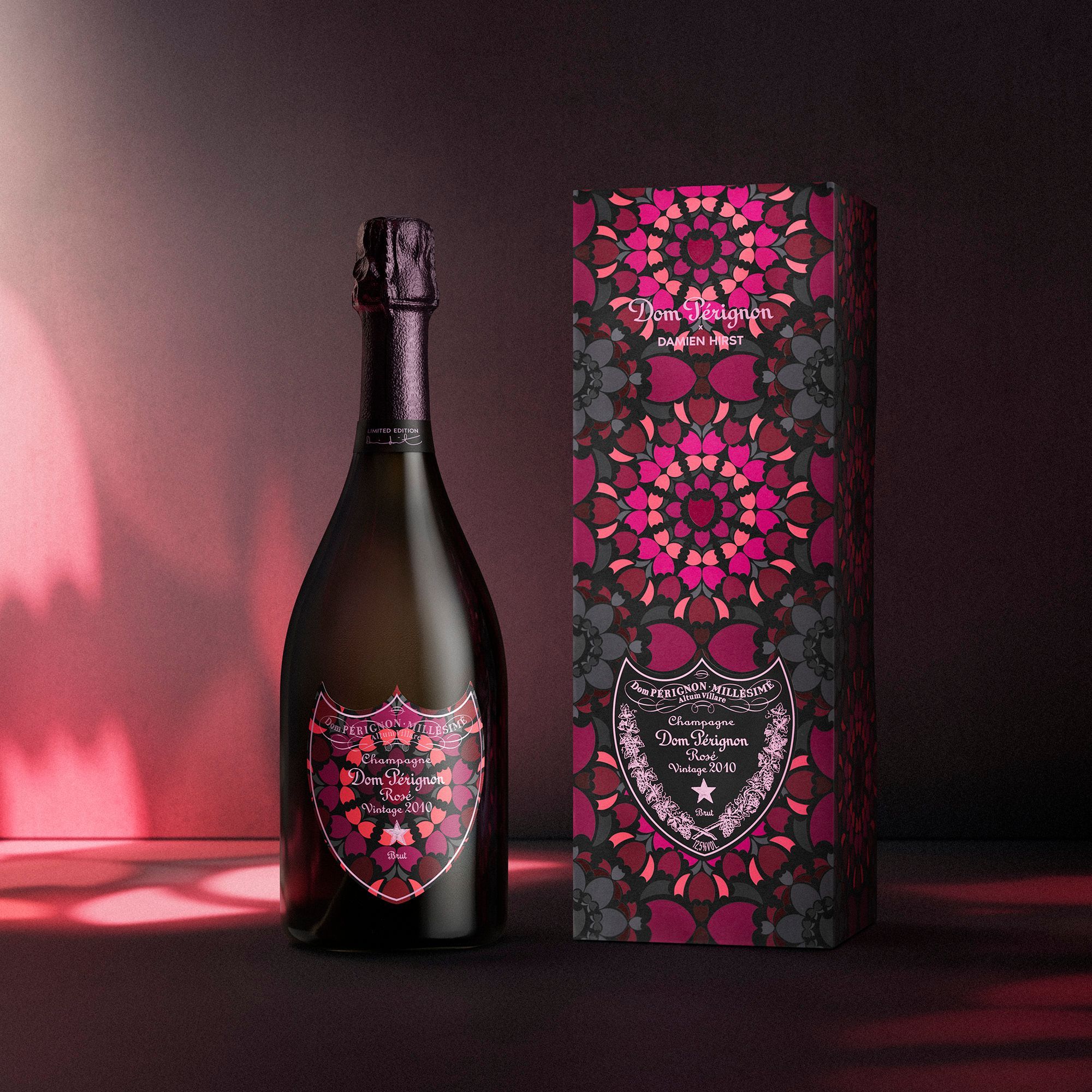 Dom Pérignon x Damien Hirst — Limited Edition Rosé 2010